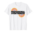Aesthetic Rainbow Overthinking Expert T-Shirt - Streetwear Style Unisex - T-Shirt, Sweatshirt, Hoodie