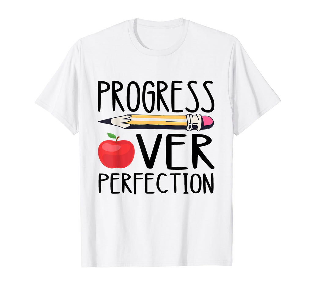 Progress Over Perfection T-Shirt - Aesthetic Graphic for Adults - T-Shirt, Sweatshirt, Hoodie