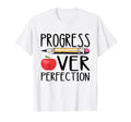 Progress Over Perfection T-Shirt - Aesthetic Graphic for Adults - T-Shirt, Sweatshirt, Hoodie