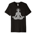 Meditative Figure Spiritual Yoga T-Shirt - Fun Novelty Design Unisex - T-Shirt, Sweatshirt, Hoodie
