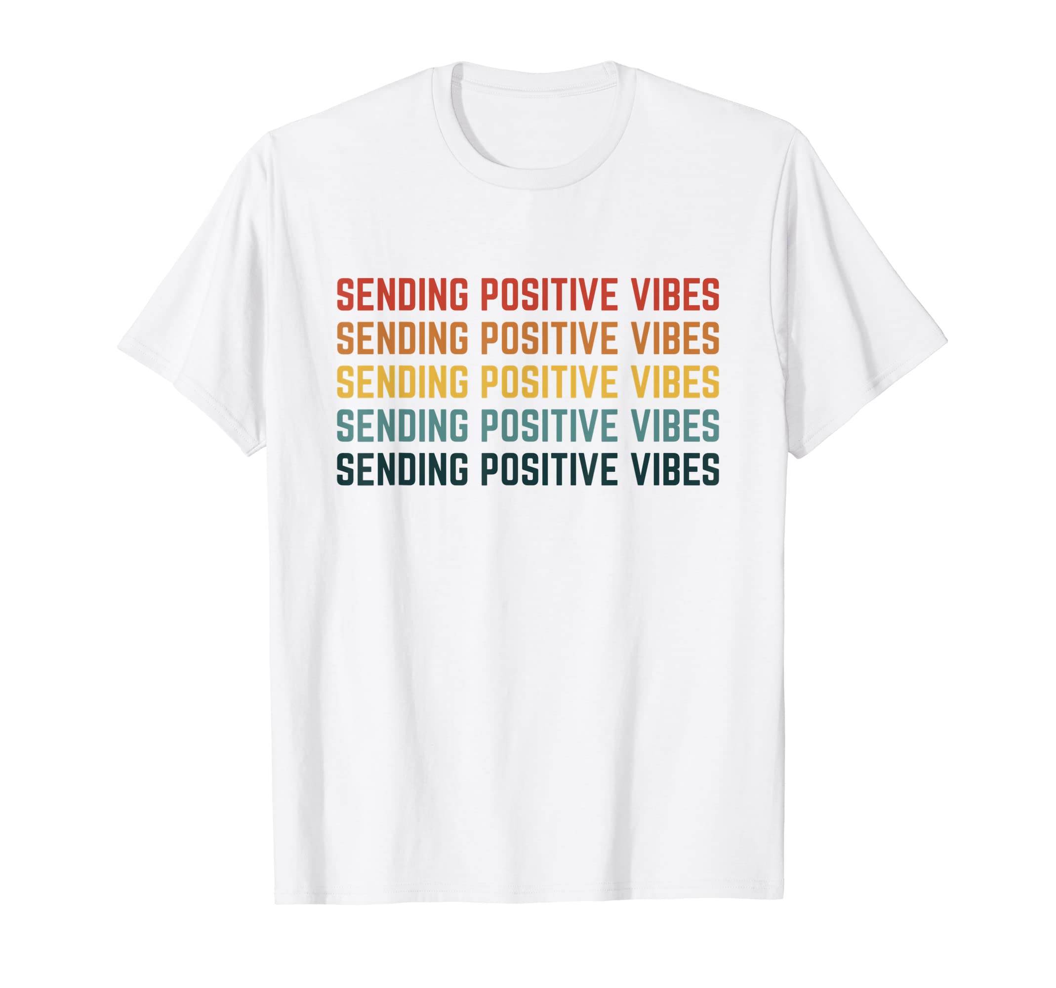 70S Sending Positive Vibes Kindness Gift T-Shirt - Novelty Apparel Unisex - T-Shirt, Sweatshirt, Hoodie