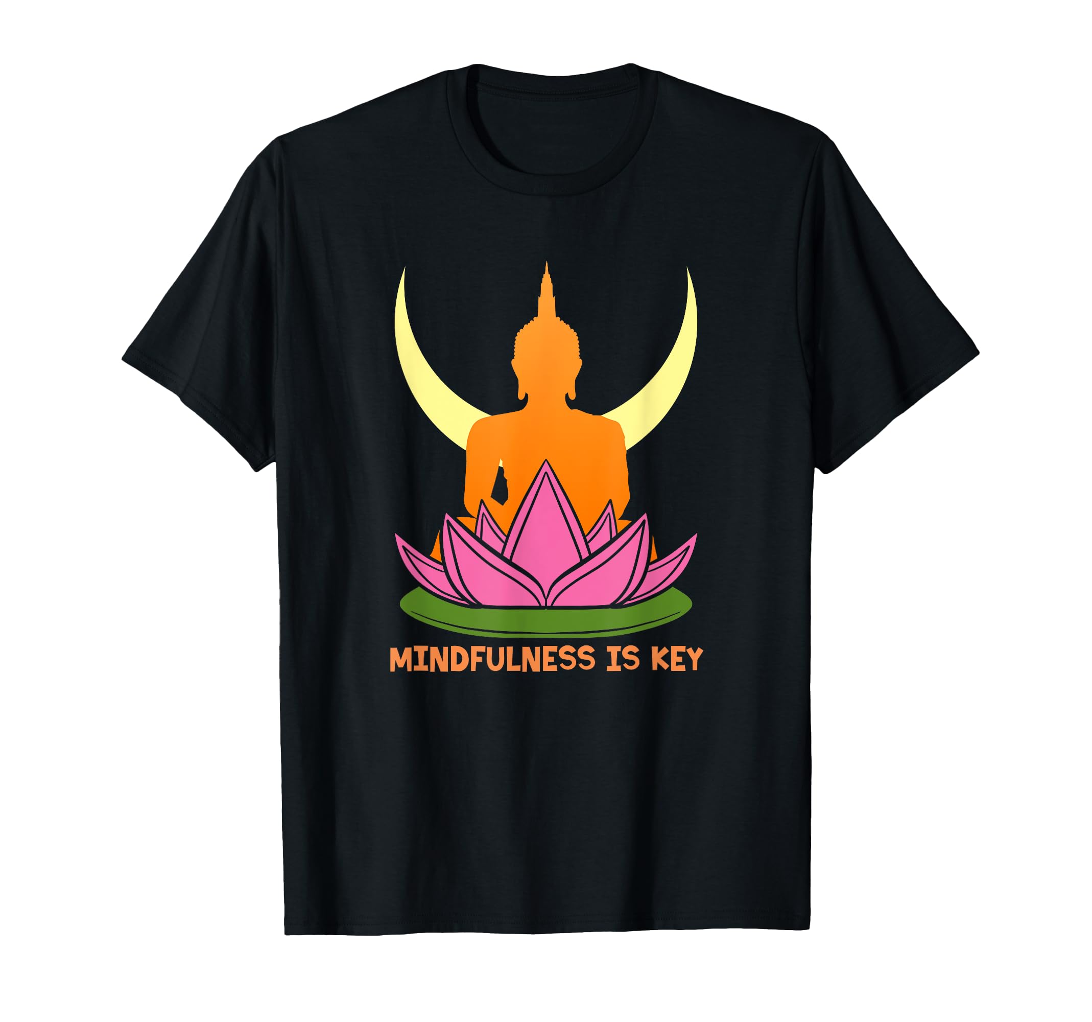 Buddhist Buddhism Zen Monk Meditation T-Shirt - Trendy Graphic for Adults - T-Shirt, Sweatshirt, Hoodie