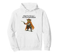 Hold Partner Im Overstimulated Funny Frog Hoodie - Minimalist Print Unisex - T-Shirt, Sweatshirt, Hoodie