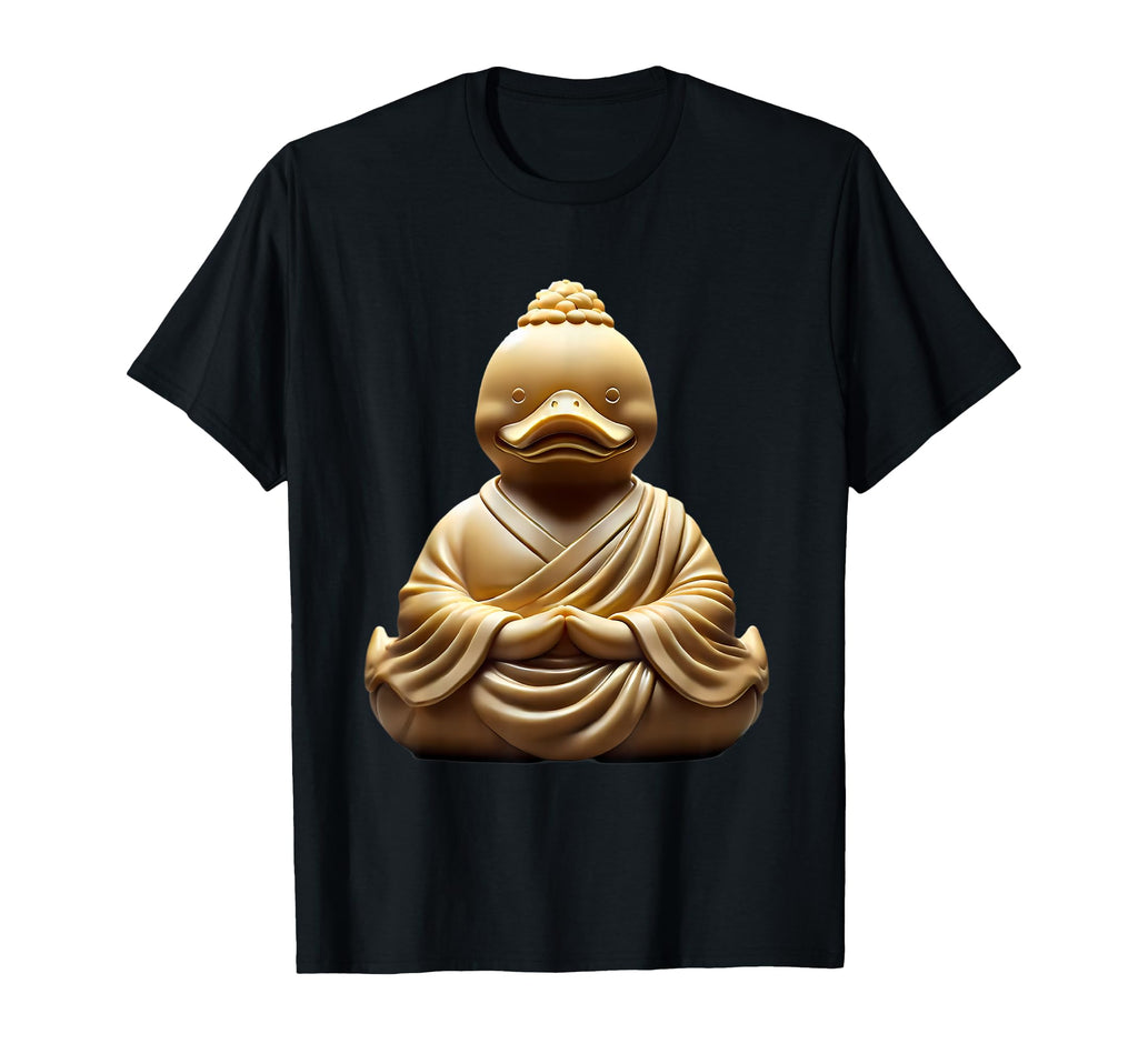 Buddha Rubber Duck Mindfulness Yoga T-Shirt - Graphic Print Men Women - T-Shirt, Sweatshirt, Hoodie