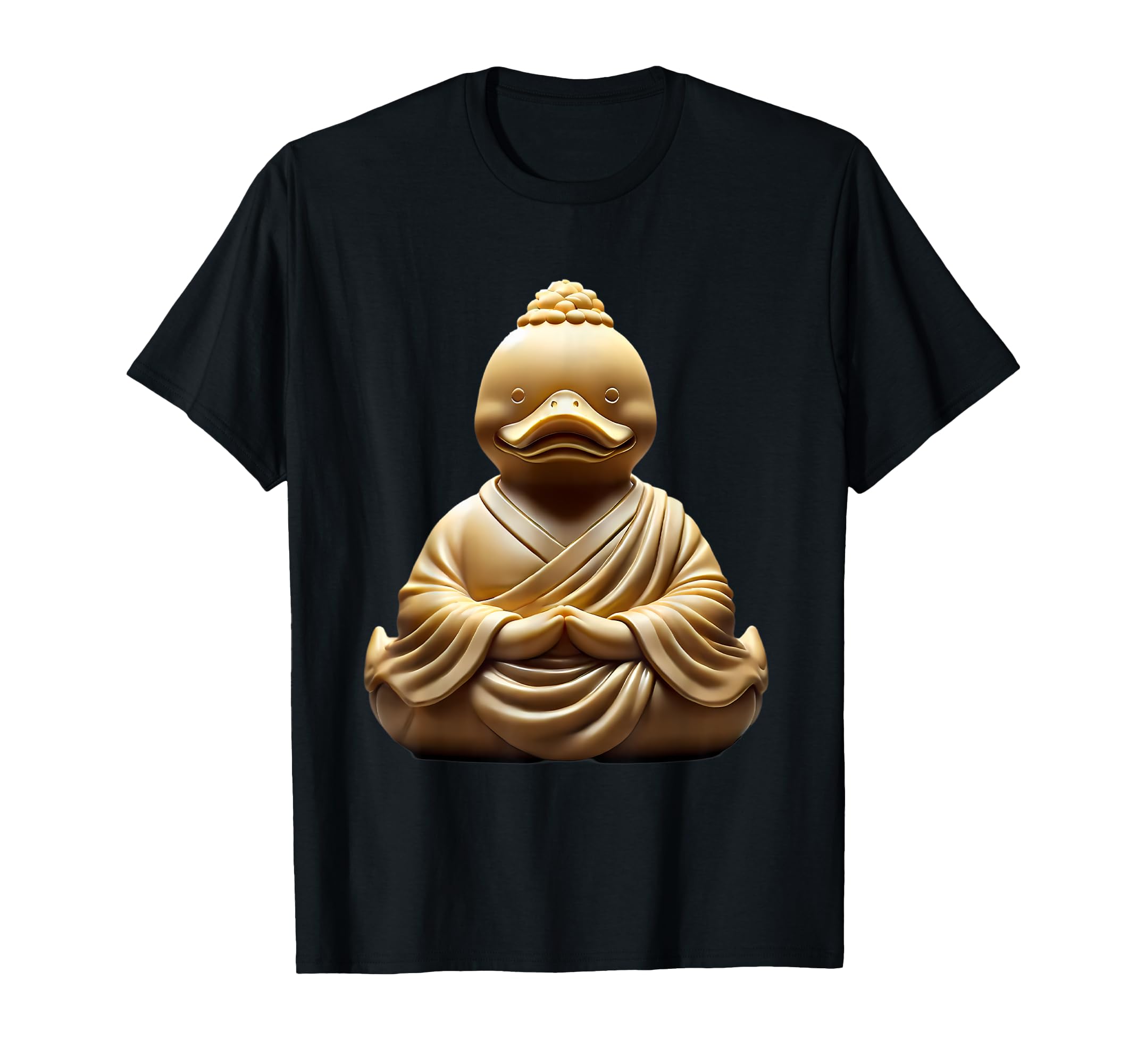 Buddha Rubber Duck Mindfulness Yoga T-Shirt - Graphic Print Men Women - T-Shirt, Sweatshirt, Hoodie