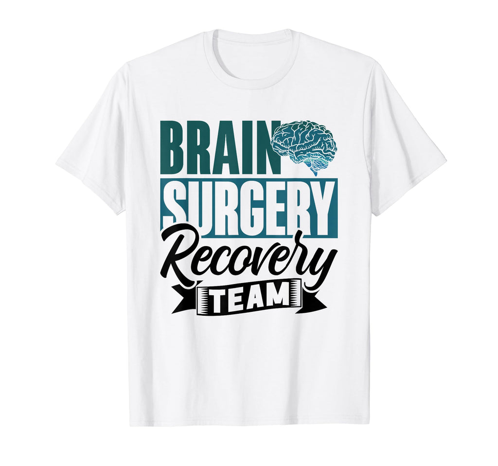 Brain Surgery Recovery Team Survivor T-Shirt - Minimalist Print for Adults - T-Shirt, Sweatshirt, Hoodie