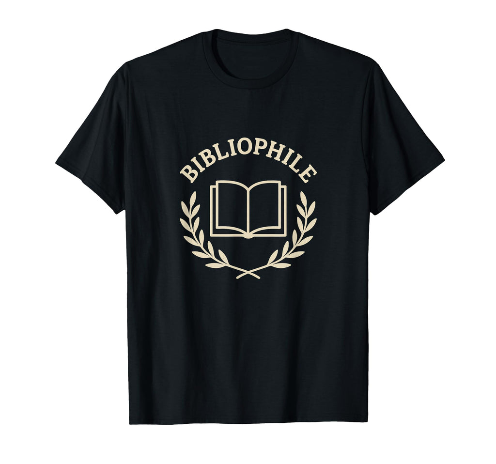 Open Book Bibliophile Wreath T-Shirt - Casual Everyday Wear for Adults - T-Shirt, Sweatshirt, Hoodie