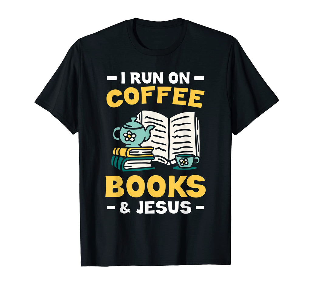 Bookworm Reading Lover Books Coffee T-Shirt - Minimalist Print for Adults - T-Shirt, Sweatshirt, Hoodie