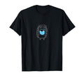 Hedgehog Book Nerd T-Shirt - Minimalist Print Men Women - T-Shirt, Sweatshirt, Hoodie