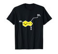 Happy Serotonin Molecule Science T-Shirt - Custom Art Print for Adults - T-Shirt, Sweatshirt, Hoodie