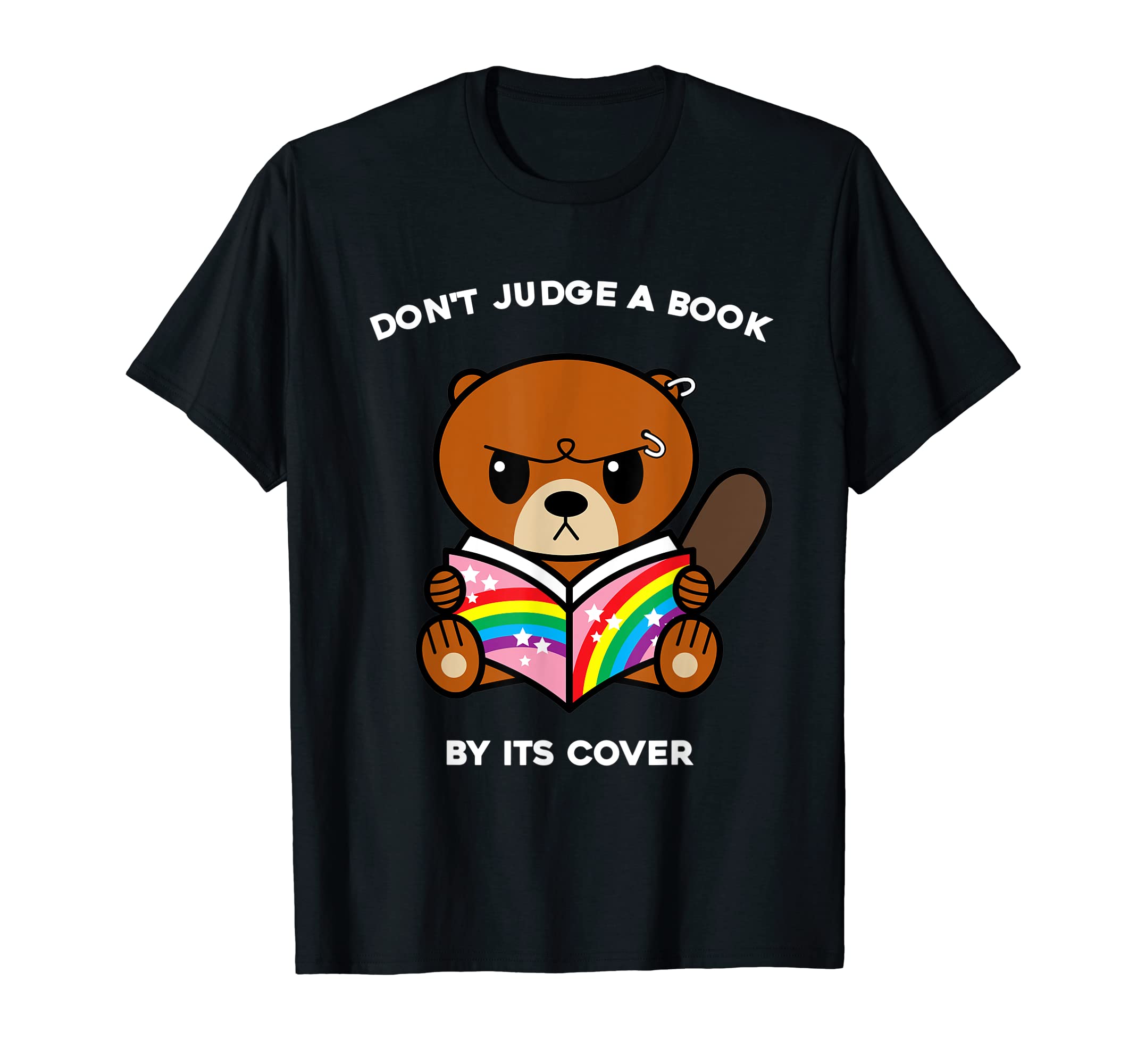 Dont Judge Book Its Cover Reading T-Shirt - Custom Art Print for Adults - T-Shirt, Sweatshirt, Hoodie