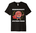 Neurodiversity Spectrum Power Asd Hero T-Shirt - Fun Novelty Design Unisex - T-Shirt, Sweatshirt, Hoodie