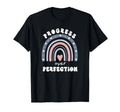 Progress Over Perfection School T-Shirt - Trendy Graphic for Adults - T-Shirt, Sweatshirt, Hoodie
