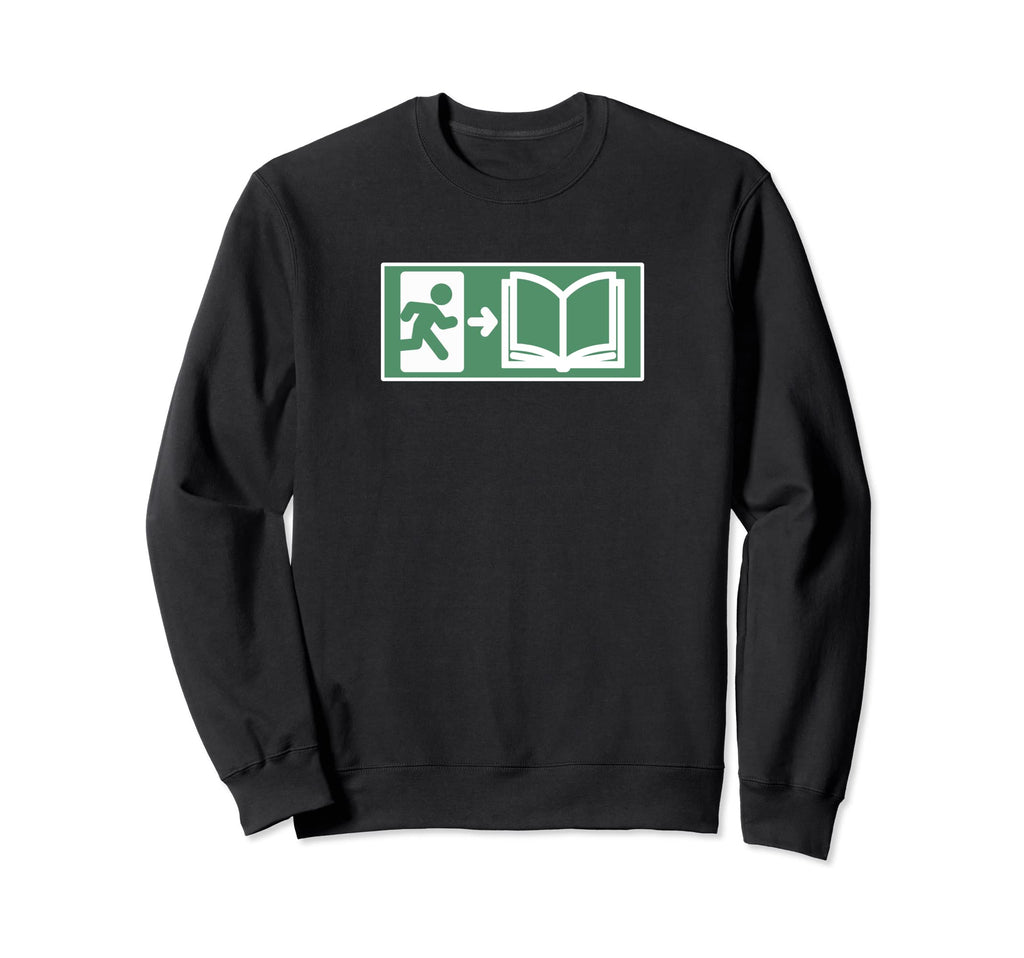 Books Reading Library Bookworm Book Sweatshirt - Graphic Print Men Women - T-Shirt, Sweatshirt, Hoodie