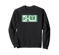 Books Reading Library Bookworm Book Sweatshirt - Graphic Print Men Women - T-Shirt, Sweatshirt, Hoodie
