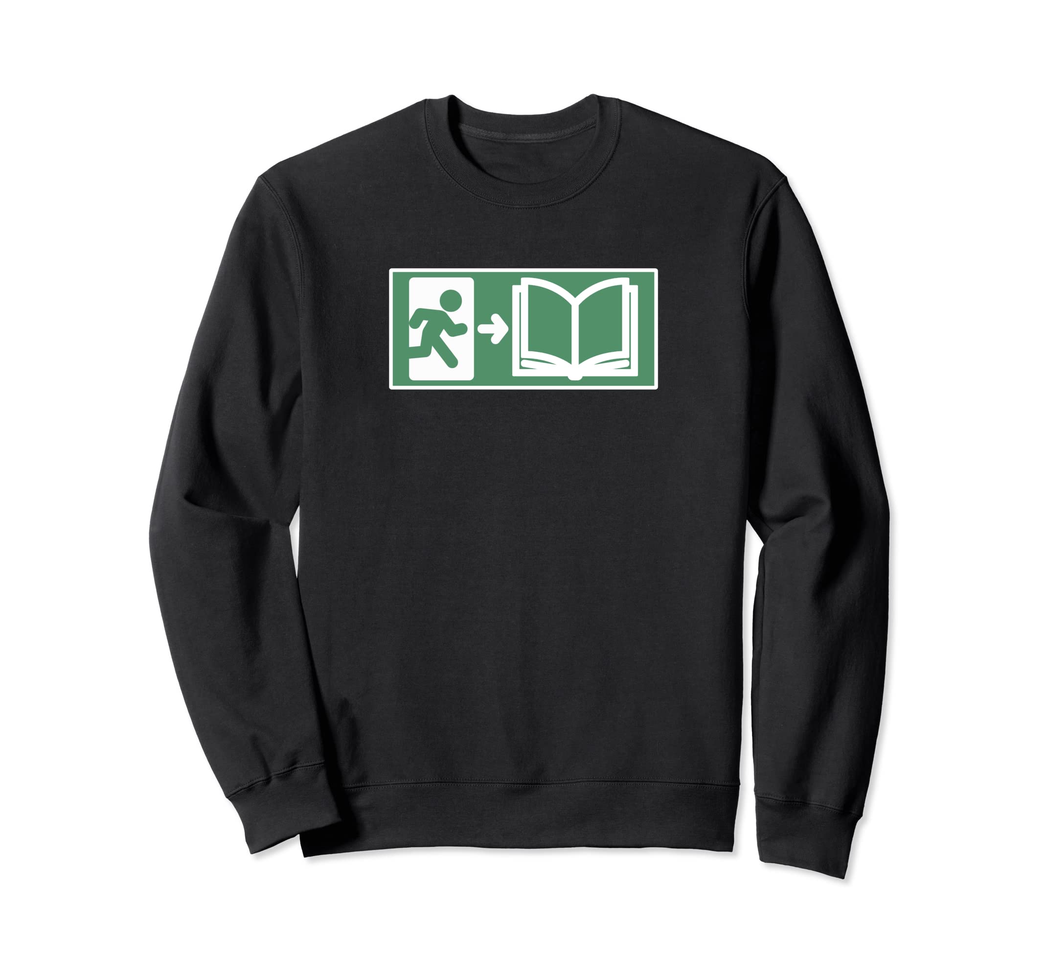Books Reading Library Bookworm Book Sweatshirt - Graphic Print Men Women - T-Shirt, Sweatshirt, Hoodie