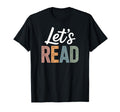 Lets Read Book Nerd Reading Book Lover T-Shirt - Unique Graphic for Adults - T-Shirt, Sweatshirt, Hoodie