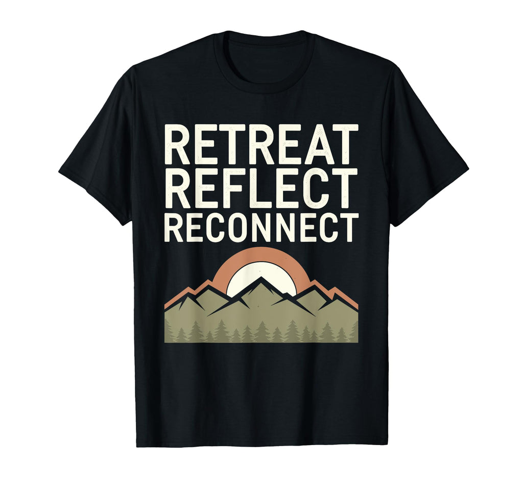 Silent Retreat Participants T-Shirt - Fun Novelty Design for Adults - T-Shirt, Sweatshirt, Hoodie