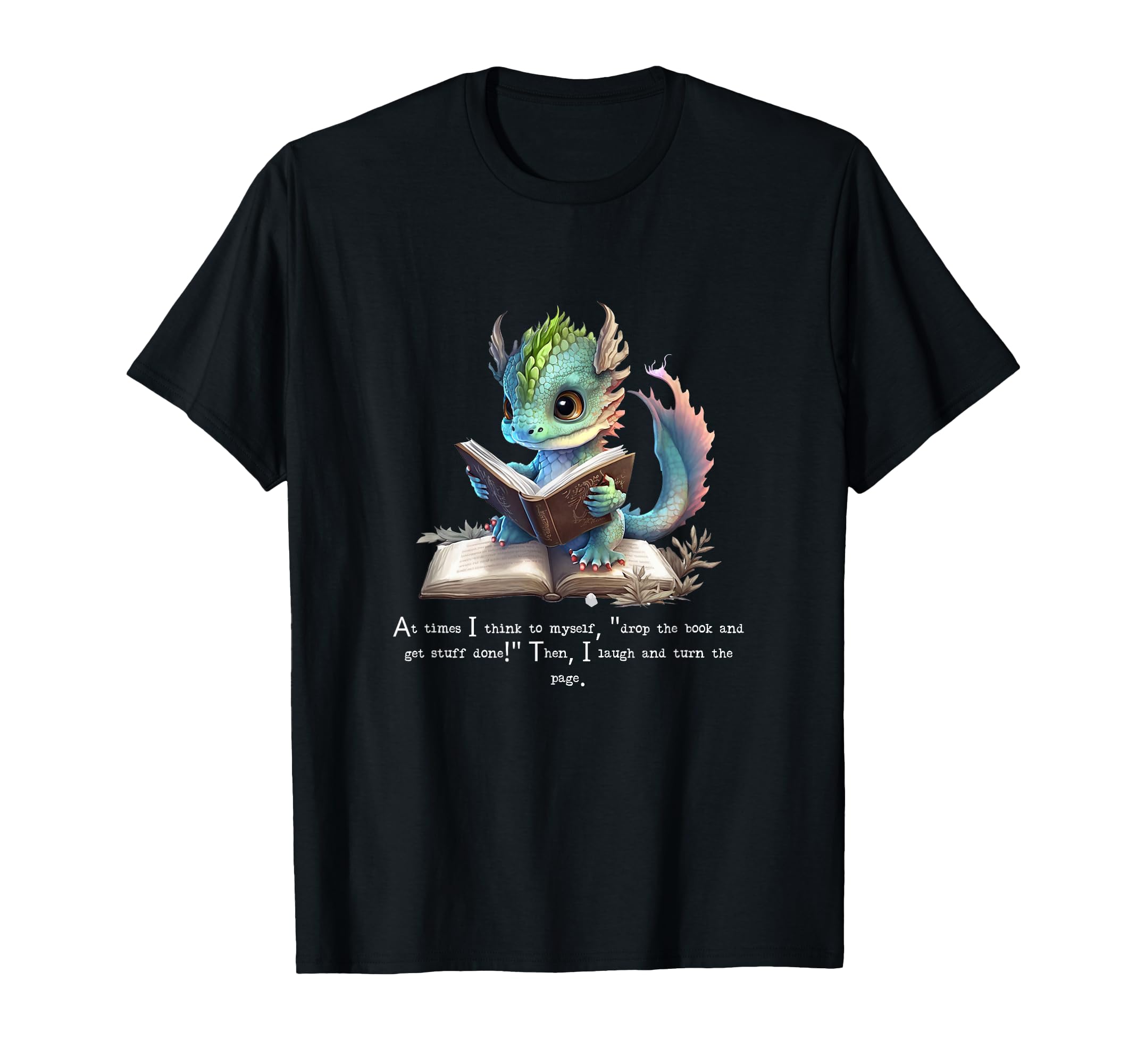 Book Dragon Bookworm Gifts Book Lover Gift T-Shirt - Trendy Graphic Unisex - T-Shirt, Sweatshirt, Hoodie