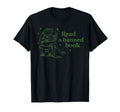 Read Banned Book Frog Reading Book Nerd T-Shirt - Graphic Print for Adults - T-Shirt, Sweatshirt, Hoodie