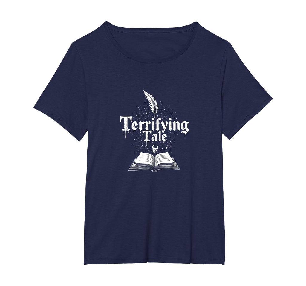 Halloween Literature Terrifying Tale Spooky T-Shirt - Graphic Print Unisex - T-Shirt, Sweatshirt, Hoodie