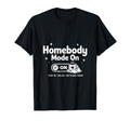 Homebody Club Cozy Introvert Lifestyle T-Shirt - Graphic Print Men Women - T-Shirt, Sweatshirt, Hoodie