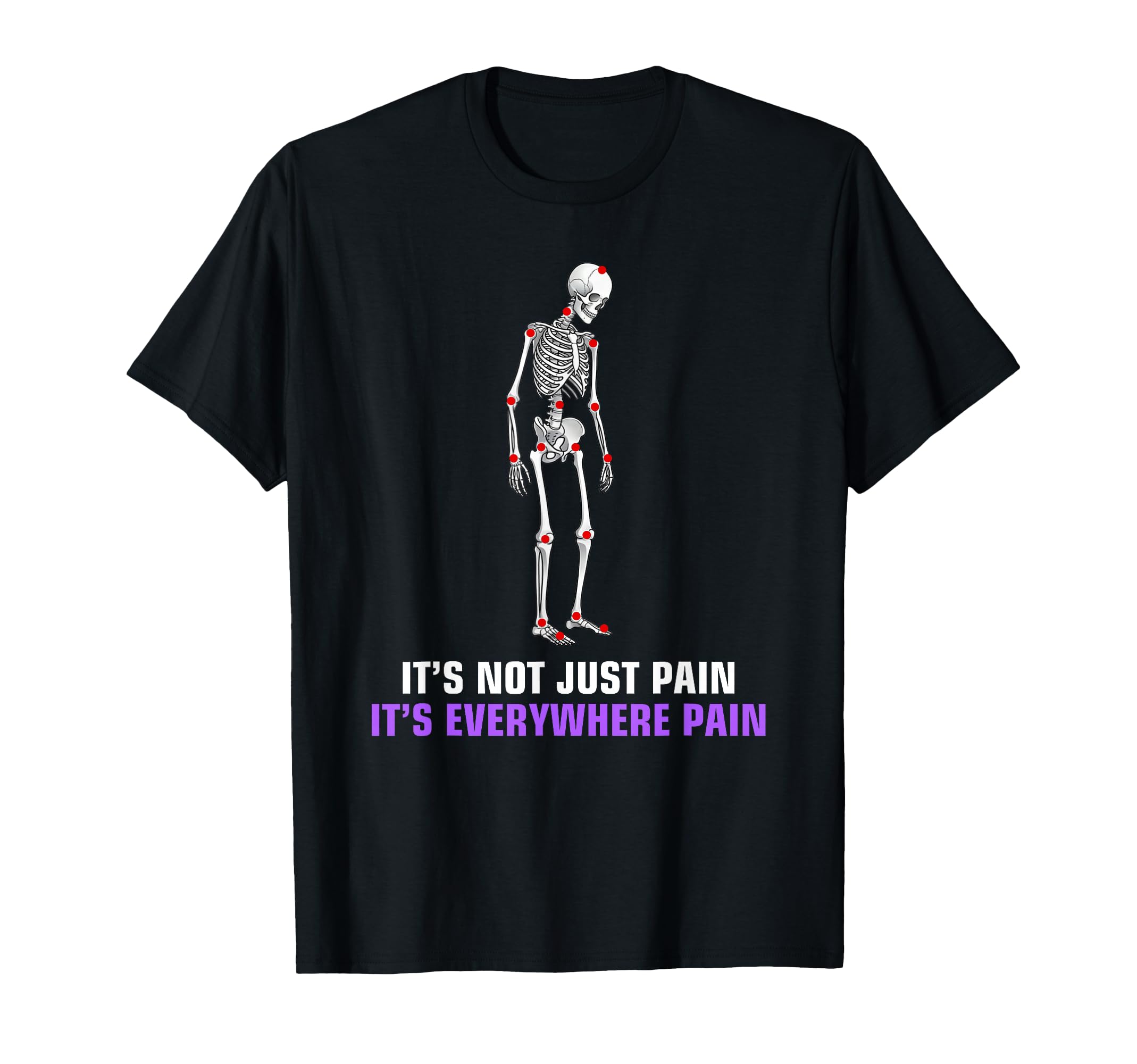 Fibromyalgia Awareness Warrior Chronic T-Shirt - Fun Novelty Design Unisex - T-Shirt, Sweatshirt, Hoodie