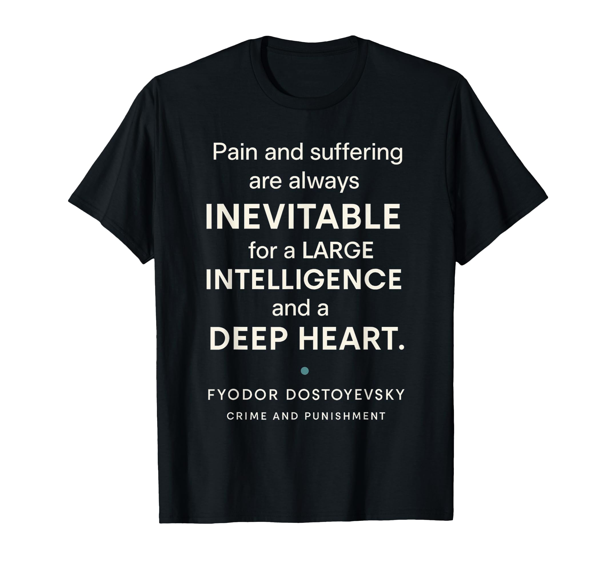 Dostoyevsky Crime And Punishment T-Shirt - Minimalist Print Men Women - T-Shirt, Sweatshirt, Hoodie