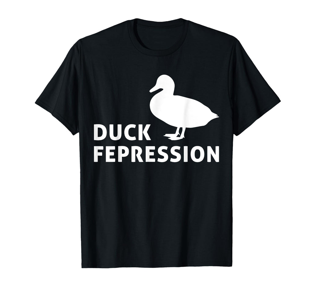 Duck Fepression Mental Health T-Shirt - Custom Art Print for Adults - T-Shirt, Sweatshirt, Hoodie