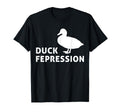 Duck Fepression Mental Health T-Shirt - Custom Art Print for Adults - T-Shirt, Sweatshirt, Hoodie