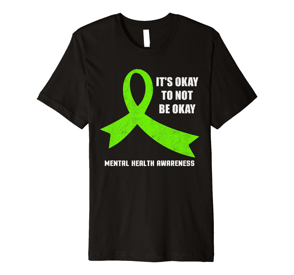 Its Okay To Not Be Okay Mental T-Shirt - Aesthetic Graphic Men Women - T-Shirt, Sweatshirt, Hoodie