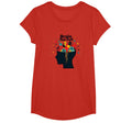 Im Overstimulated Brain Too Full Art Red T-Shirt - Graphic Print Men Women - T-Shirt, Sweatshirt, Hoodie