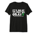 Its Okay To Not Be Okay Mental Health T-Shirt - Custom Art Print Men Women - T-Shirt, Sweatshirt, Hoodie