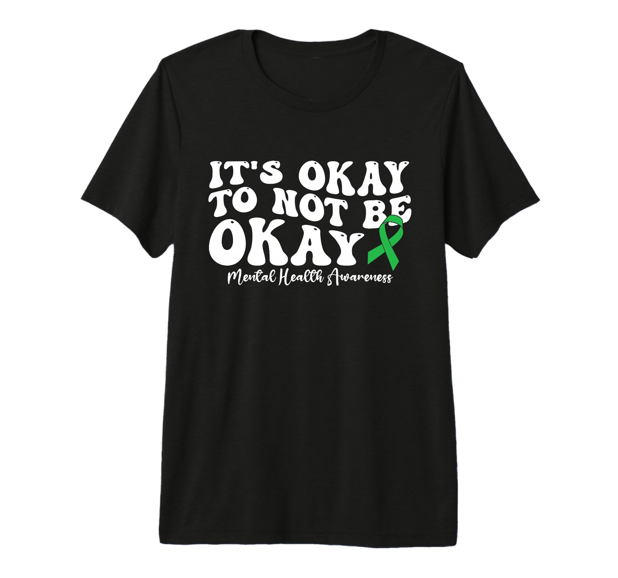 Its Okay To Not Be Okay Mental Health T-Shirt - Custom Art Print Men Women - T-Shirt, Sweatshirt, Hoodie