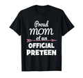 Proud Mom Preteen 12Th Birthday 12 T-Shirt - Unique Graphic Men Women - T-Shirt, Sweatshirt, Hoodie