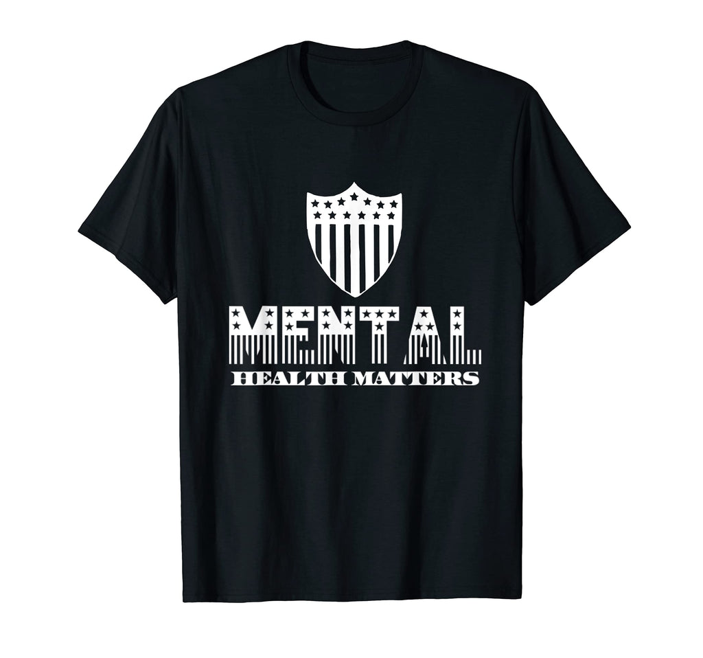 Usa Mental Health Awareness Mental T-Shirt - Novelty Apparel for Adults - T-Shirt, Sweatshirt, Hoodie