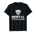Usa Mental Health Awareness Mental T-Shirt - Novelty Apparel for Adults - T-Shirt, Sweatshirt, Hoodie