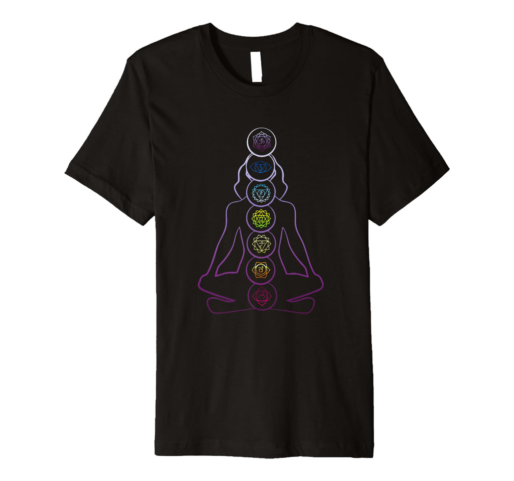 Chakra Zen Meditation Spiritual Buddhist T-Shirt - Graphic Print Men Women - T-Shirt, Sweatshirt, Hoodie