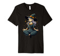 Meditation Witch Yoga Pose Relaxing Animal T-Shirt - Novelty Apparel Unisex - T-Shirt, Sweatshirt, Hoodie