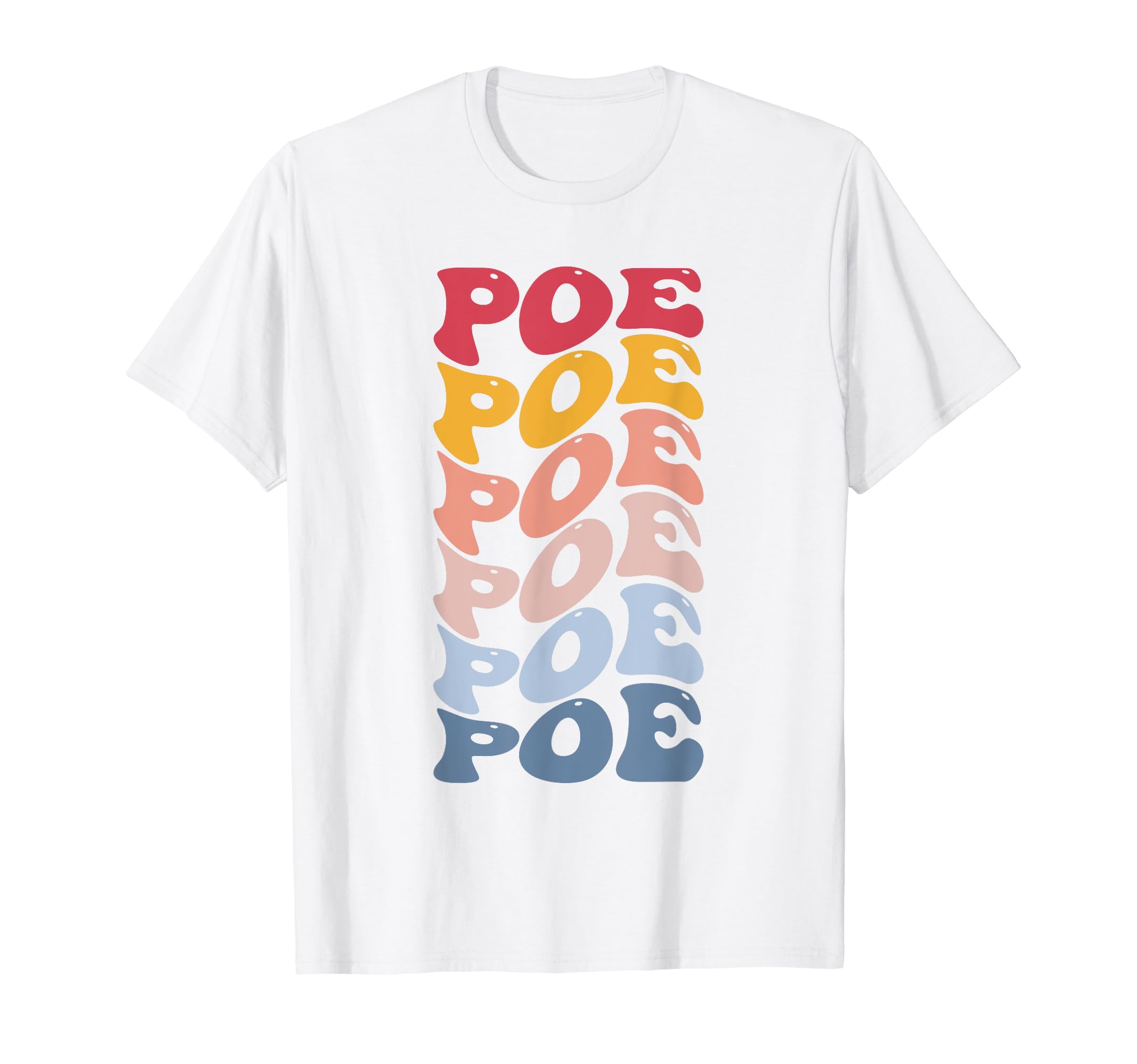 Poe Edgar Allan Poe English T-Shirt - Custom Art Print for Adults - T-Shirt, Sweatshirt, Hoodie