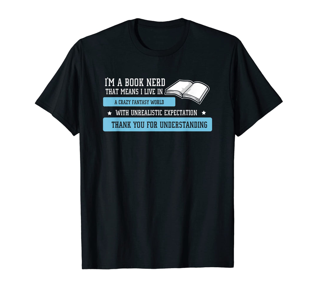 Book Nerd Literature Gift Book Nerds T-Shirt - Custom Art Print for Adults - T-Shirt, Sweatshirt, Hoodie