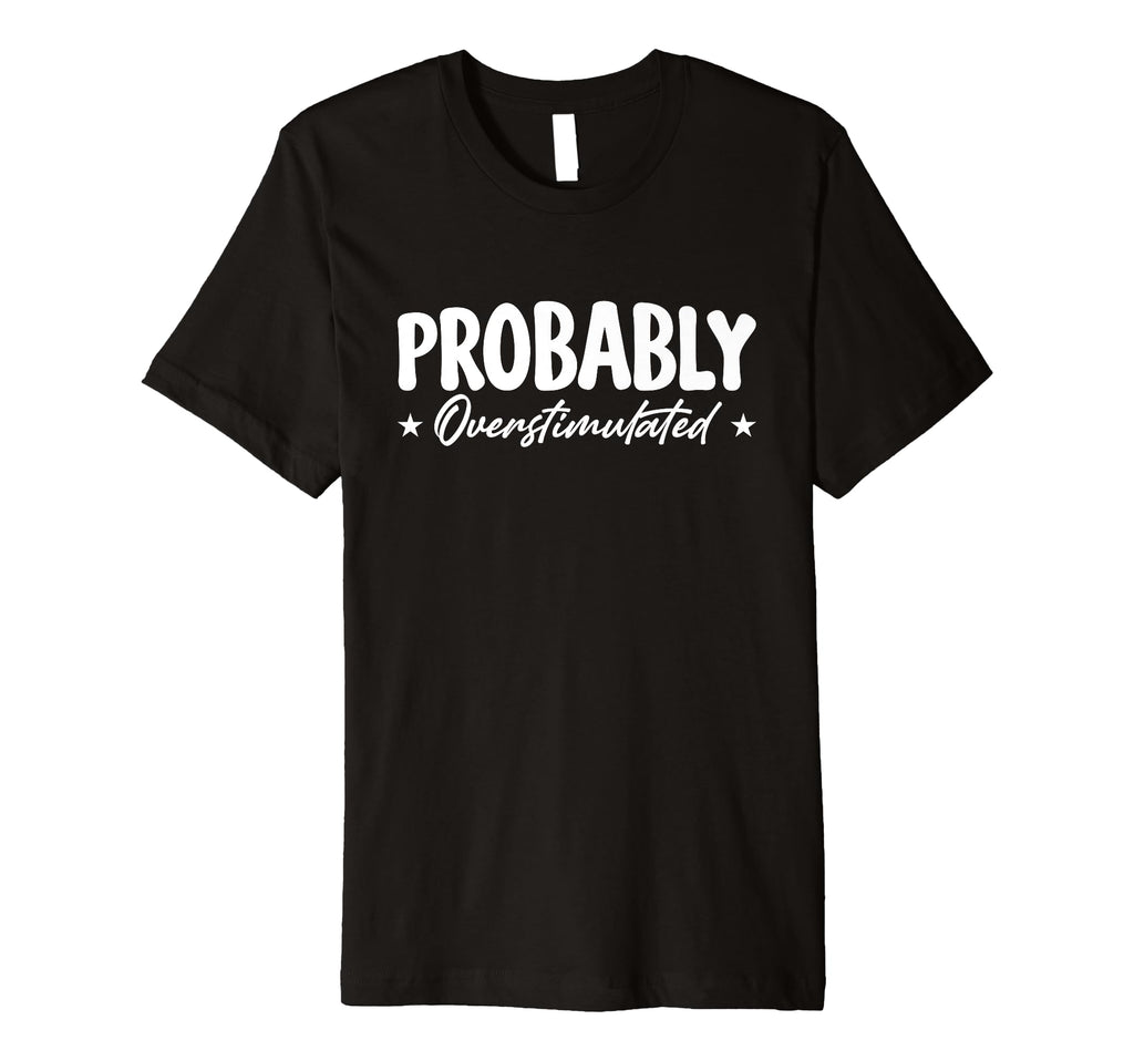 Anxiety Introvert Mental Health T-Shirt - Custom Art Print Men Women - T-Shirt, Sweatshirt, Hoodie