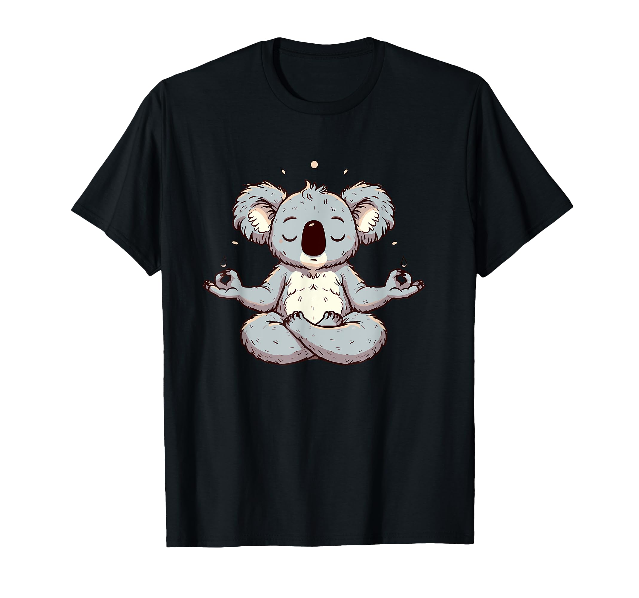 Meditation Koala Yoga Pose Relaxing T-Shirt - Graphic Print Men Women - T-Shirt, Sweatshirt, Hoodie