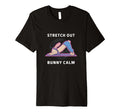 Fitness Bunny Lovers Mindful Yoga T-Shirt - Graphic Print for Adults - T-Shirt, Sweatshirt, Hoodie