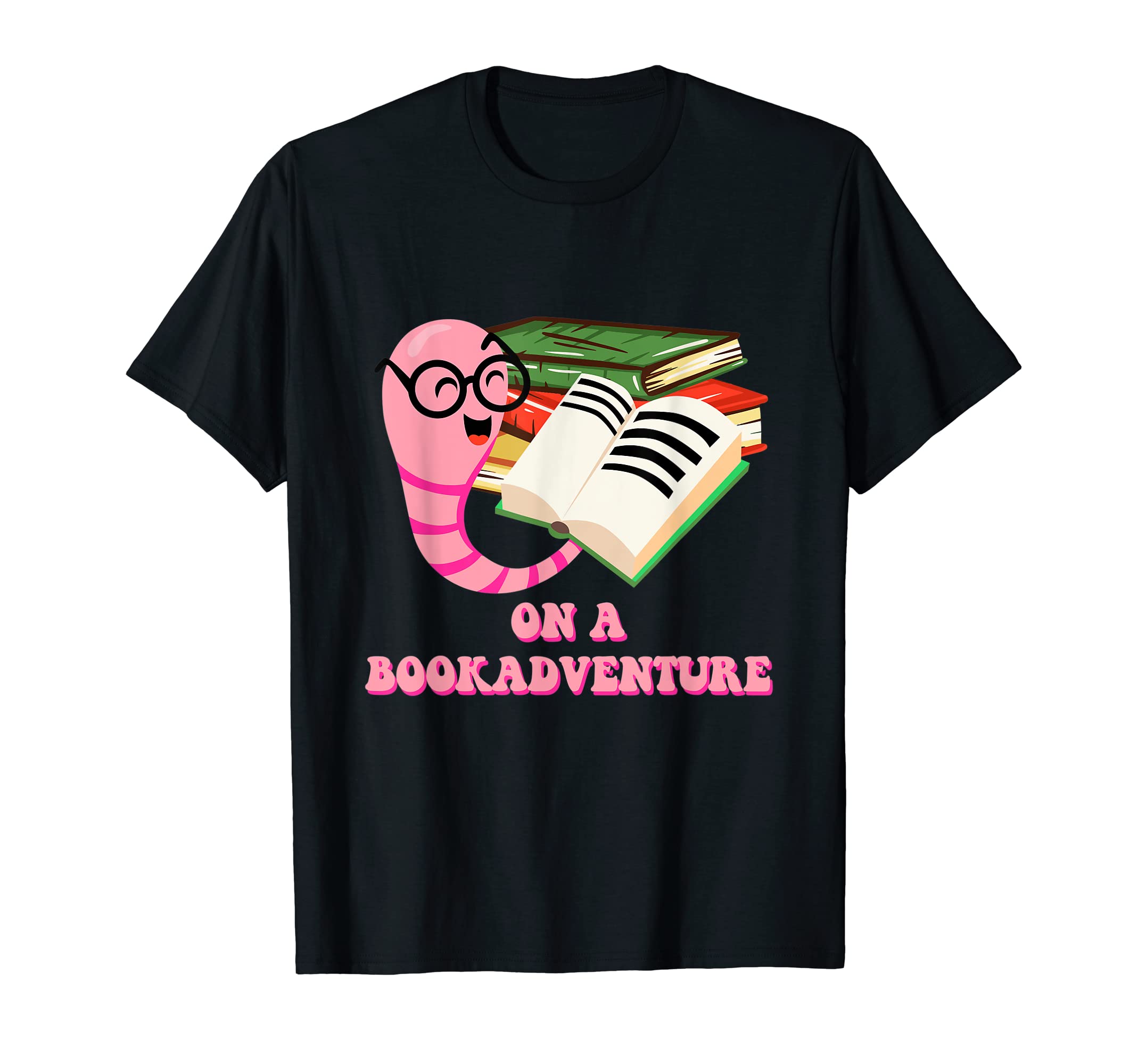 Bookadventure Reading Hobby T-Shirt - Aesthetic Graphic for Adults - T-Shirt, Sweatshirt, Hoodie