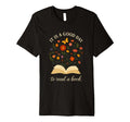 It Is Good Time To Read Spring Book Lover T-Shirt - Minimalist Print Unisex - T-Shirt, Sweatshirt, Hoodie