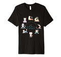 Cat Yoga Poses Practicing T-Shirt - Casual Everyday Wear for Adults - T-Shirt, Sweatshirt, Hoodie