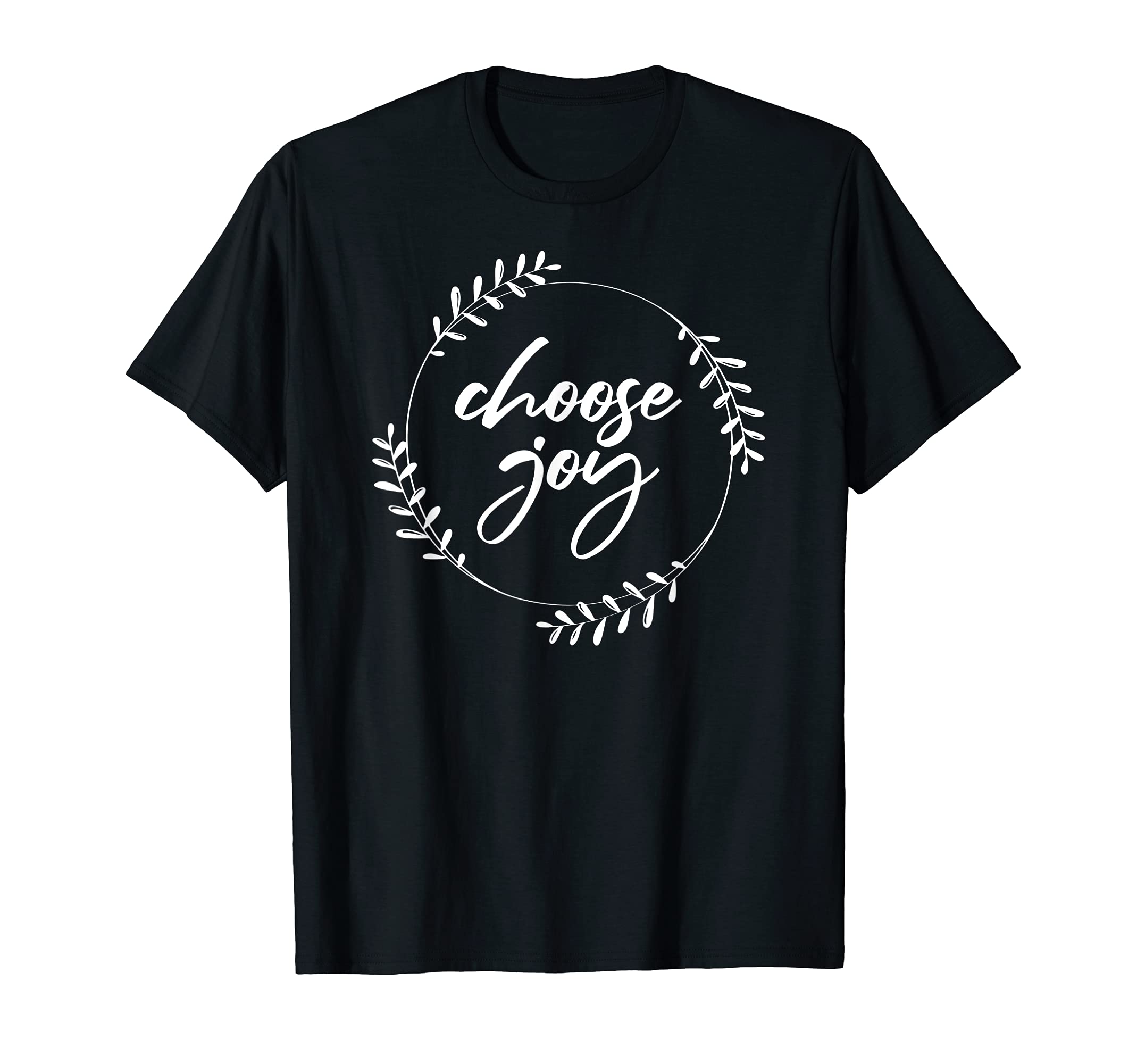 Choose Joy Inspirational T-Shirt - Minimalist Print for Adults - T-Shirt, Sweatshirt, Hoodie