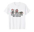 Overstimulated But Festive Funny Possum T-Shirt - Trendy Graphic Unisex - T-Shirt, Sweatshirt, Hoodie