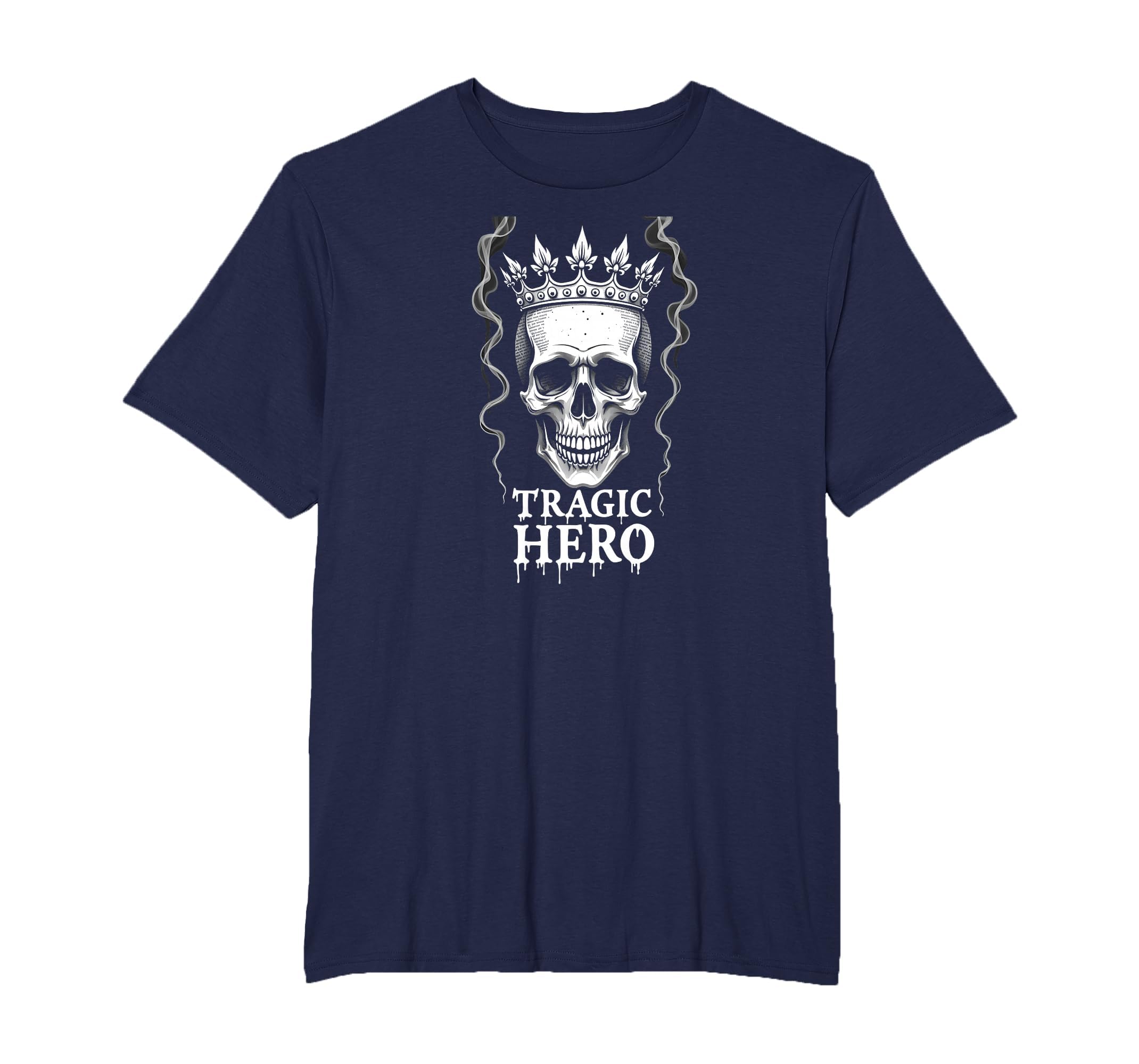 Halloween Literature Tragic Hero T-Shirt - Novelty Apparel for Adults - T-Shirt, Sweatshirt, Hoodie